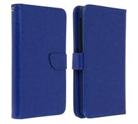 Custodia a portafoglio Avizar blu per smartphone da 3,8" a 4,3"