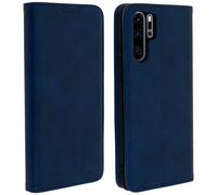 Custodia a Portafoglio Avizar con Funzione Stand Blu Scuro per Huawei P30 Pro