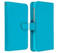 Custodia a Portafoglio Avizar Turchese per Smartphone da 5,3" a 5,5"