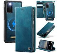 Custodia a portafoglio CaseMe per Samsung Galaxy S20, compatibile con MagSafe, con protezione RFID, supporto a ribalta, antiurto, magnetica e