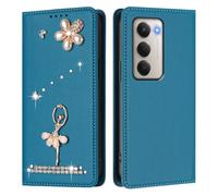 Custodia a portafoglio compatibile con Redmi 15 5G Abroad/Redmi 15 4G Sud-est asiatico/Redmi Note 15R 4G Custodia domestica con slot per schede Chiusura magnetica Cavalletto Antiurto Ballet Girl