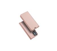 Custodia a portafoglio DUX DUCIS Skin Series compatibile con iPhone 12 Pro Max Rosa Rosa