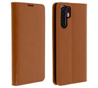 Custodia a portafoglio in pelle marrone Avizar per Huawei P30 Pro