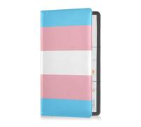 Custodia a portafoglio in pelle PU per documenti e carte di assicurazione per documenti, carte, patente Lgbtq + Transgender, Multi, 1 size