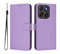 Custodia a portafoglio in pelle PU per MOTO G67 5G all'estero/G77 5G all'estero, custodia a libro con blocco RFID, chiusura magnetica e supporto integrato, viola