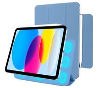 Custodia a portafoglio Magnetic Trifold per Apple iPad 11 (2025/2022), blu