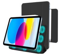 Custodia a portafoglio Magnetic Trifold per Apple iPad 11 (2025/2022), nera