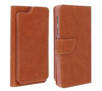Custodia a Portafoglio Marrone Avizar per Smartphone da 5" a 5,3"