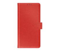 Avizar Custodia a Portafoglio per Galaxy A56 / A36 Chesterfield con Funzione Supporto, Rosso