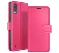 Custodia a portafoglio per Galaxy M10 Funzione Stand e linguetta magnetica