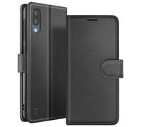 Custodia a portafoglio per Galaxy M10 Funzione Stand e linguetta magnetica