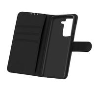 Custodia a portafoglio per Galaxy S21 Funzione supporto video nero