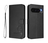 Custodia a portafoglio per Google Pixel 10 Pro XL 5G Global/Pixel 9 Pro XL, in pelle PU, con blocco RFID, slot per carte di credito, supporto per notebook, antiurto, colore nero