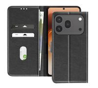 Custodia a Portafoglio per Honor 600 / 600 Pro Serie Chesterfield con Supporto