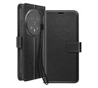 Custodia a Portafoglio per Honor Magic 8 Pro con Laccetto e Funzione Stand