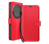Custodia a Portafoglio per Honor Magic 8 Pro con Laccetto e Funzione Stand