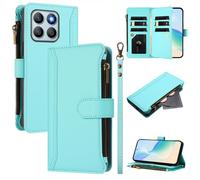 Custodia a portafoglio per Honor X8B 4G straniero con cinturino antiurto in pelle di alta qualità portafoglio con cerniera borsa 9 scomparti per carte di credito per Honor X8B 4G Foreign Folio Flip