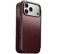 Custodia a portafoglio per iPhone 17 Pro Max MagSafe in pelle Horween Serie Modern - Nouvo