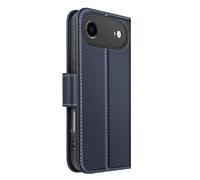 Custodia a portafoglio per iPhone Air in pelle premium con funzione stand