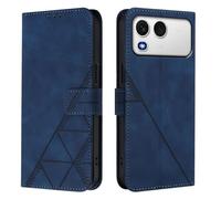 Custodia a portafoglio per ITEL A200 4G abroad/A200 PLUS 4Ga broad-Premium PU Leather Flip Cover con 3 slot per schede, cavalletto e chiusura magnetica, custodia antiurto Folio con cinturino da polso
