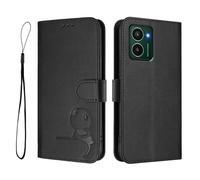 Custodia a portafoglio per Nokia HMD Pulse PRO/HMD Pulse/HMD Pulse Plus, in pelle PU, con blocco RFID, slot per carte di credito, supporto per notebook, antiurto, colore nero