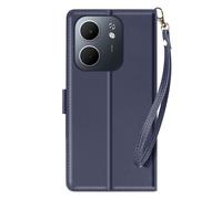 Custodia a portafoglio per Oppo A5x cinturino polso e funzione