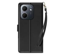 Custodia a portafoglio per Oppo A5x cinturino polso e funzione