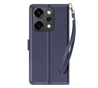 Custodia a portafoglio per Oppo Reno 14 / 14F / 14 FS con cinturino da polso