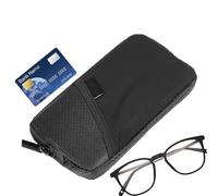 Custodia a portafoglio per telefono da bicicletta, resistente, organizer per ciclismo, piccola custodia per carte di credito, chiave e tasca per attrezzi, ideale per viaggi su strada, avventura