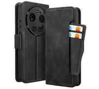 Custodia a Portafoglio per Xiaomi 17 Ultra con Supporto e Porta-Carte Rimovibile