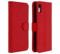 Custodia a portafoglio rossa Avizar per Apple iPhone XR