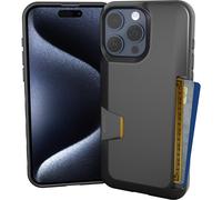 Custodia a portafoglio Smartish per iPhone 15 Pro Max - Wallet Slayer Vol. 1 [Sottile e Protettiva] Porta carte di credito - Custodia con scompar