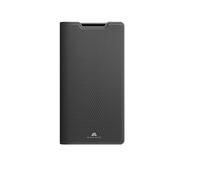 Black Rock Custodia per Samsung S24 Ultra, a portafoglio The Classic [Custodia protettiva con scomparto per schede] [Custodia a libro in omaggio] - Nero