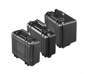 Custodia a prova di esplosione per attrezzi con guarnizione impermeabile, plastica ABS a prova di schiacciamento e schiuma personalizzata per uso esterno (WL609 #)