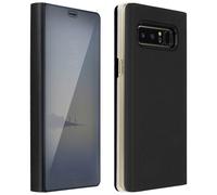 AVIZAR Clear view standing CUSTODIA per Samsung Galaxy Note 8, Nero