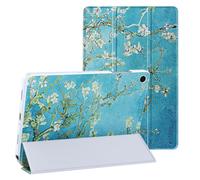 Custodia a Sportello per Galaxy Tab A11 Plus Design Floreale Supporto e