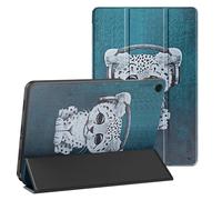Custodia a Sportello per Galaxy Tab A11 Plus Design Gatto Supporto e