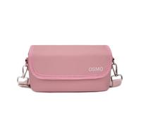Custodia a tracolla per Insta360 Luna Ultra, borsa da viaggio portatile, organizer rigida, antiurto, impermeabile, idrorepellente, resistente all'abrasione, rosa, M, Unisex