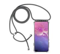 Custodia a tracolla per Samsung Galaxy S20 S20 + Plus 6,7 pollici, lunghezza regolabile, sottile, custodia protettiva per esterni, in TPU resistente agli urti, extra protezione robusta