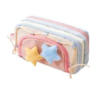 Custodia A, Vibrante Appello Del Design, 21x11cm, Busta Di Cancelleria, Custodia A Penna Con Divisori, 8 Compartimenti Separati, Per La Scuola Come Il College O L'asilo E Anche Il Kit Di Viaggi