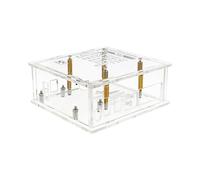 Custodia acrilica dell'alloggio per il protettore del bordo di sviluppo Caratteristiche antipolvere Progettazione ed Assemblea facile