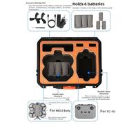 Custodia adatta ai viaggi per for dji NEO 2 materiale ABS+EVA 37,5x30x15 cm per