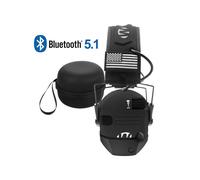 (custodia adattatore nera) Cuffie antirumore da tiro Cuffie antirumore di sicurezza Cuffie antirumore elettroniche