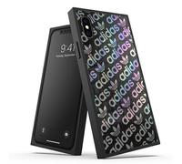 Custodia Adidas OR SQUARE per iPhone X, nera