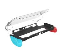 Custodia agganciabile per Nintendo Switch OLED - Cover slim fit antiurto con finitura opaca antigraffio, accessori protettivi compatibili con docking OLED senza rimozione