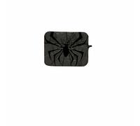 Custodia AirPods nera, design web, per AirPods Pro/4