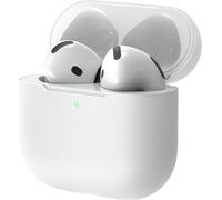 Custodia AirPods serie 4 congelata trasparente