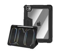 Akashi, Custodia antiurto per iPad Pro 13 2024 Funzione stand Angoli rinforzati, nero