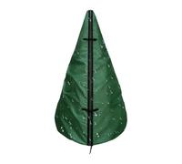 Custodia Albero di Natale Verticale Copertura Impermeabile con Asta di | Borsa verticale per albero di Natale per Seminterrato, Soffitta, Garage, Decorazioni Natalizie, Feste, Verde H. Avevo paura