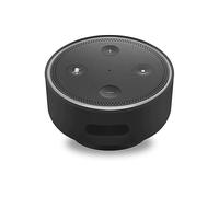 CUSTODIA ALTOPARLANTE INTELLIGENTE DAM ELECTRONICS in silicone DMZ098BK per Amazon Echo Dot 2ª generazione